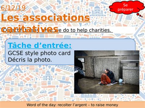 charities in french|charity work slang.